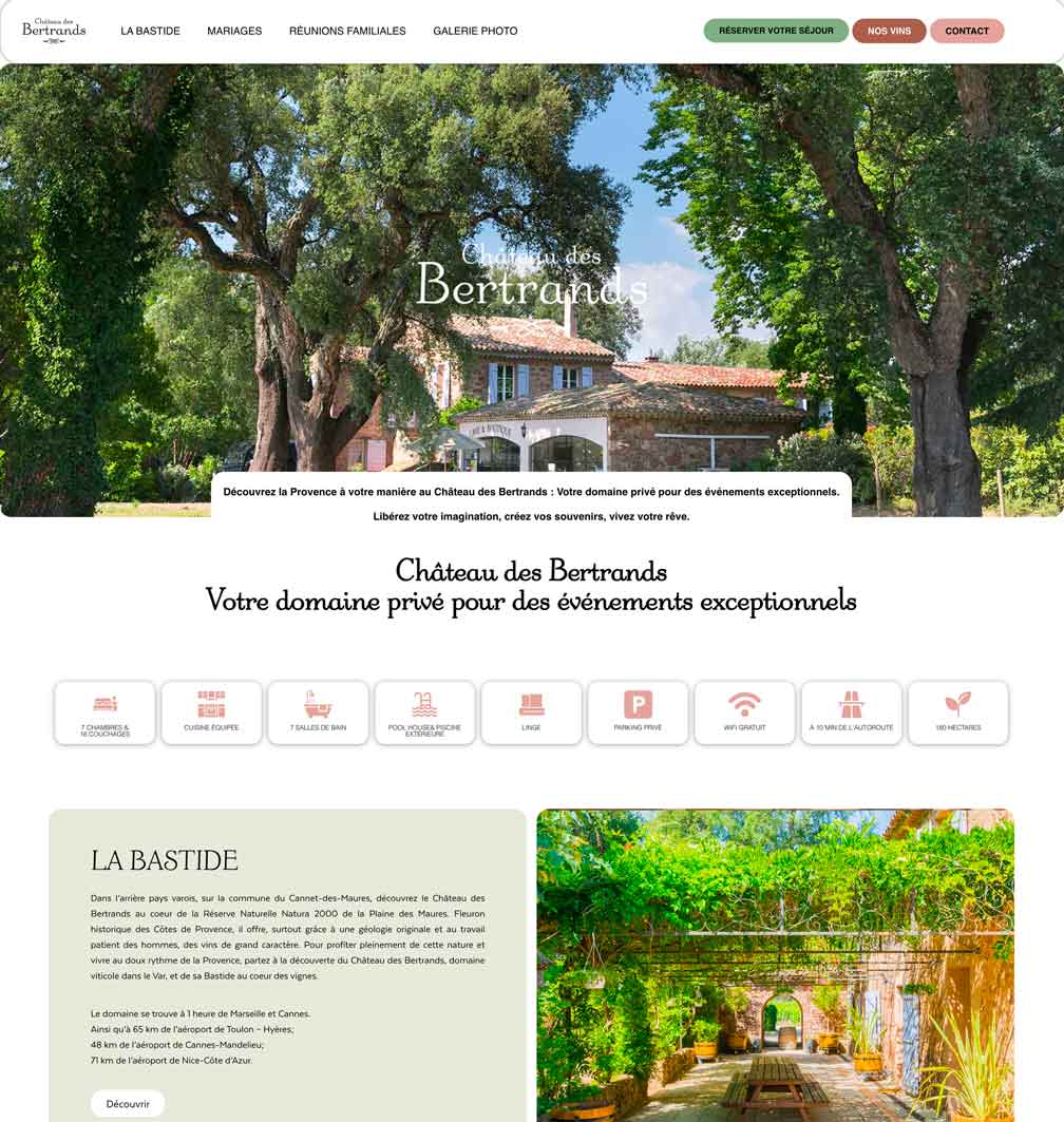 Encre Digitale - Illustration case study Le Château des Bertrands